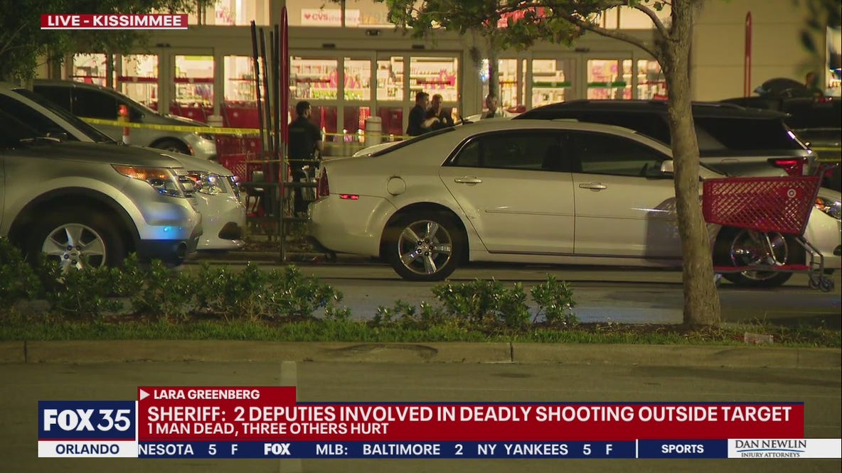 Sheriff: 2 deputies involved in deadly shooting outside Kissimmee Target